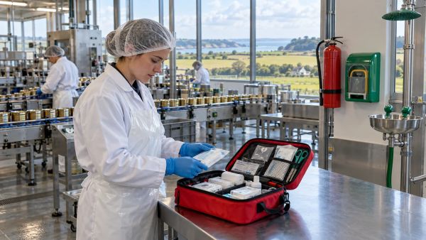 Top équipements médicaux d'urgence pour le secteur agroalimentaire